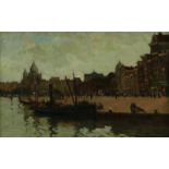 GRONDHOUT, WILLEM ADRIANUS (1878-1934), ges. r.o., bedrijvigheid op de Prins Hendrikkade te