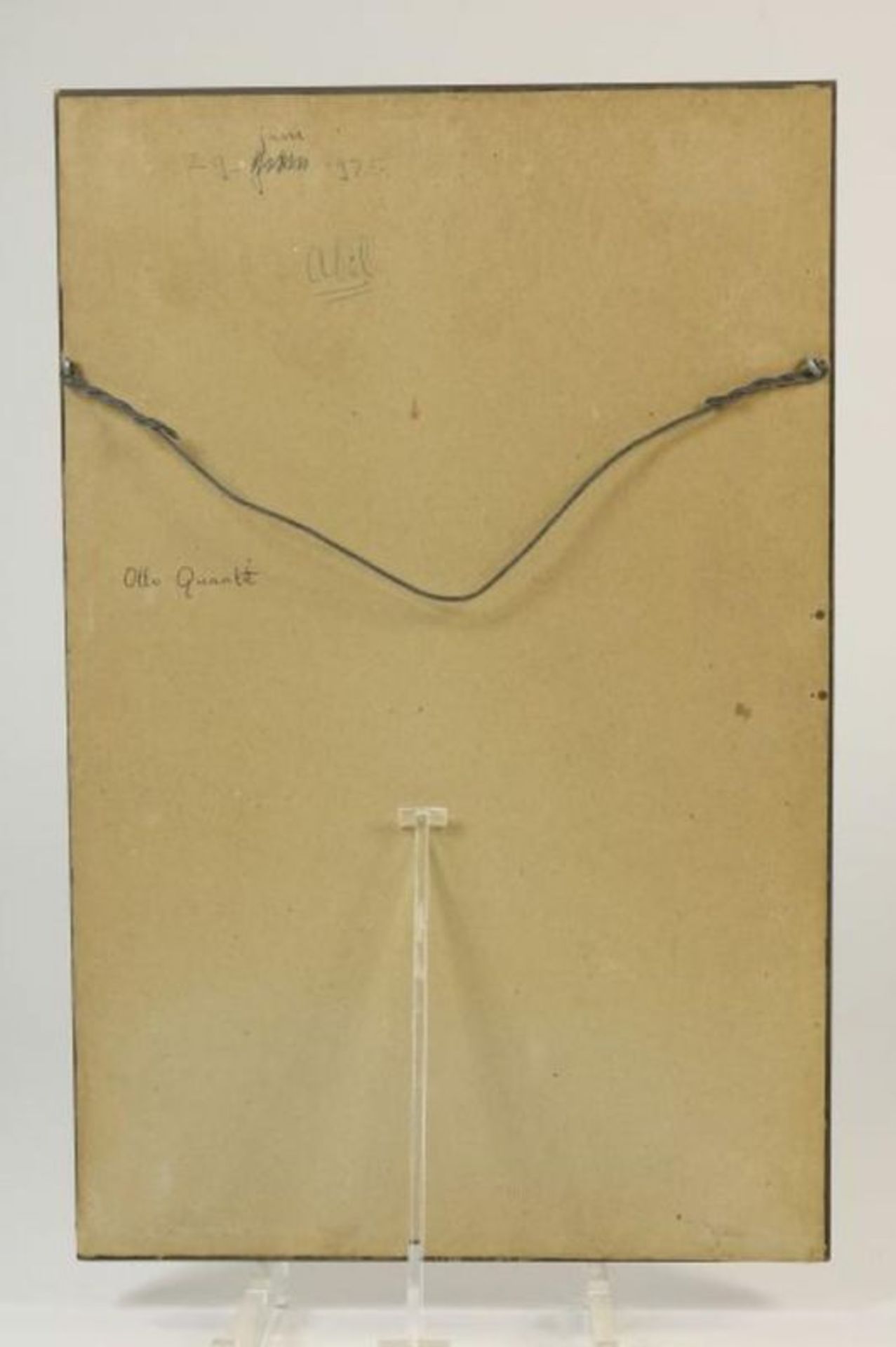 QUANTE, OTTO (1875-1947), ges. r.o., de dronkaard, ets 15/100 20 x 11 cm. QUANTE, OTTO (1875- - Bild 4 aus 4