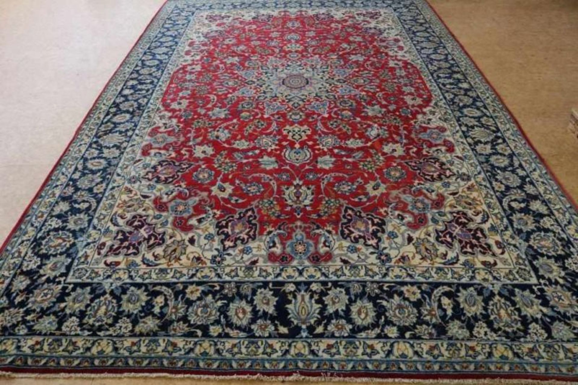 Tapijt, Keshan 488 x 305 cm. Carpet, Keshan 488 x 305 cm.