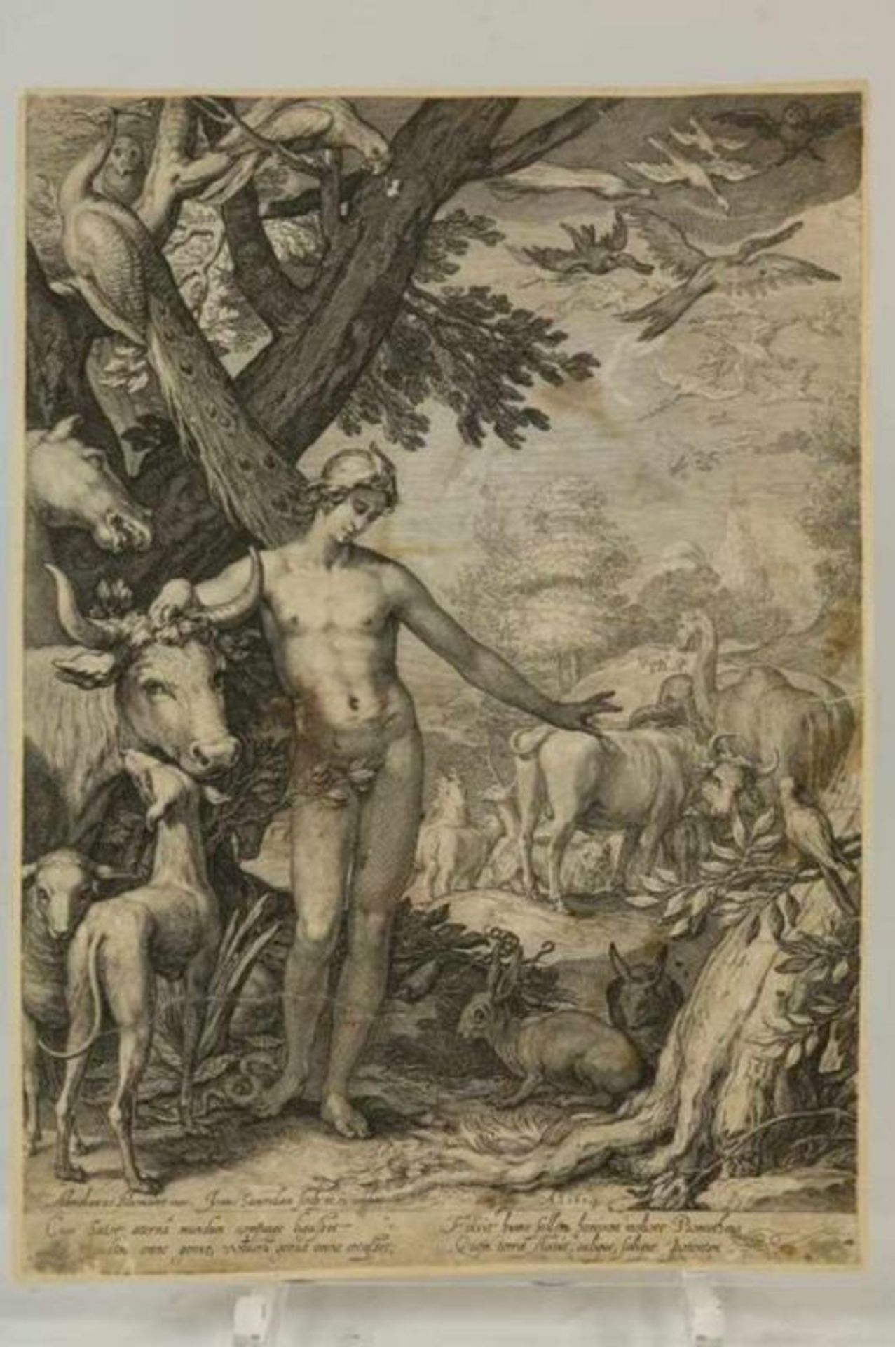 SAENREDAM, JAN PIETERSZ. (1565-1607), naar BLOEMAERT ABRAHAM (1564-1651), gedat. 1604, Serie van 3 - Bild 3 aus 4