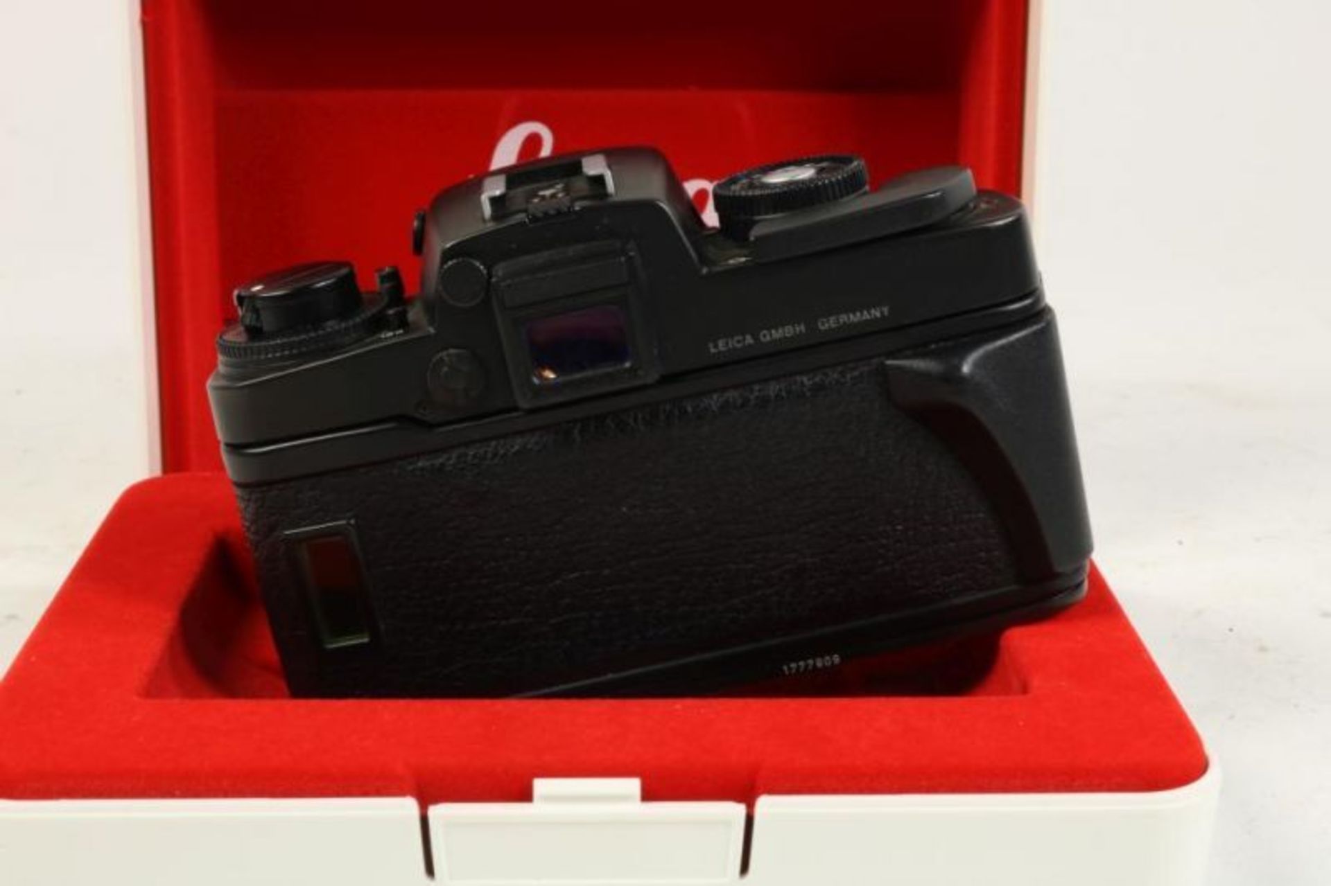 Leica RE spiegelreflexcamera met diverse lensen, macro-ring, waarbij originele doos - Bild 3 aus 5