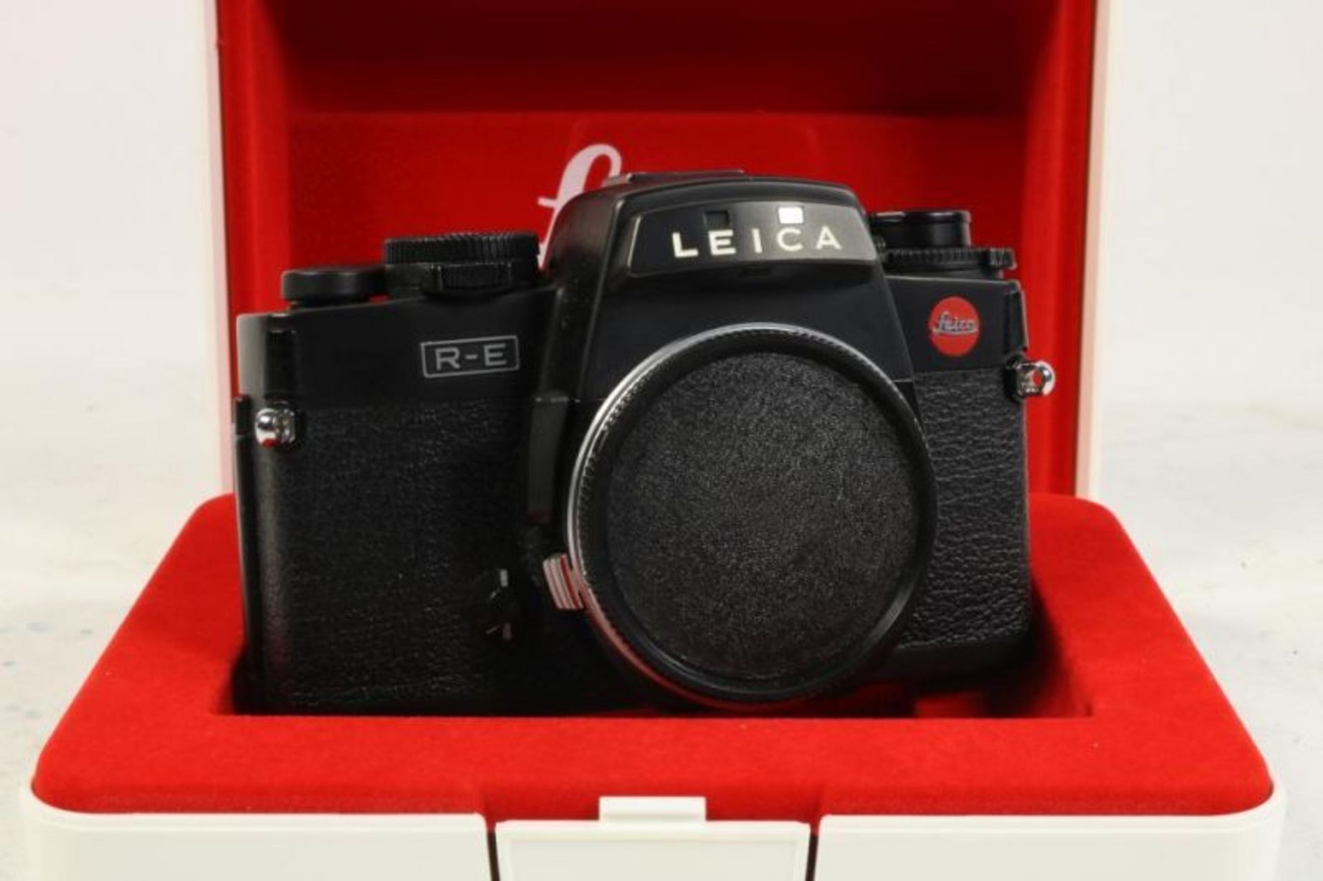 Leica RE spiegelreflexcamera met diverse lensen, macro-ring, waarbij originele doos - Bild 2 aus 5