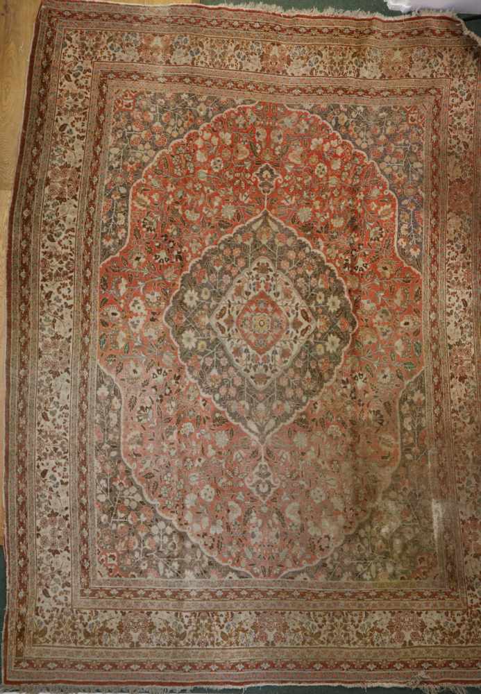 Tabriz kleedmet Haj-Jallilli design; 370 x 280 cm.; 1450