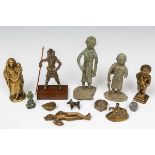 Diverse bronzen sculpturenHerkomst: Collectie Cserno, Amsterdam; zkj150