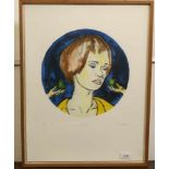 Ina van Zyl (geb. 1971)'Endless'; litho; 50 x 40 cm.; gesign. r.o., '08, 6/60; 1120