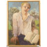 Albert Blitz (geb. 1938)Portret van Tom Lenders; doek; 70 x 48 cm.; verso gesign., 1966; Tom