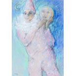 Frits Klein (1898-1990)Clown; pastel; 40 x 28 cm.; gesign. l.o., 1931; [1]350