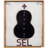 Reinier Lucassen (geb. 1939)'Sel'; doek; 60 x 50 cm.; gesign. l.b., '90-'93, tentoonstelling: