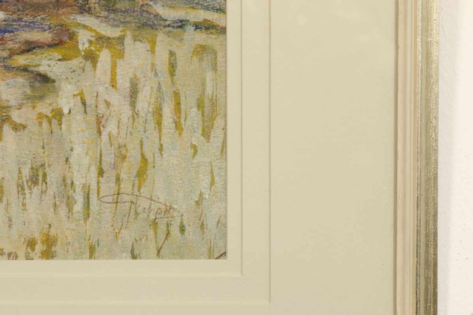 Verhaege (20e eeuw)Vissersboten; aquarel en pastel; 1120 - Bild 4 aus 4