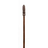 New Zeeland, Maoir, ceremonial staff, taiaha.Provenance Joop Schafthuizen, sold at Christie's