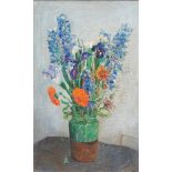 Harm Kamerlingh Onnes (1893-1985)Bloemstilleven; maroufle; 62 x 38 cm.; gesign. l.o., '40; [1]700