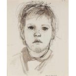 Co Westerik (1924-2018)Portret van Christine, dochter van de kunstenaar; inkttekening; 12 x 9,5 cm.;