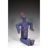 DRC., Bembe, small funeral dollh. 50,5 cm.; [1]140