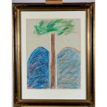 Etienne Elias (1936-2007)Zonder titel; houtskool en pastel; 65 x 48 cm.; gesign. r.b.; Uit een