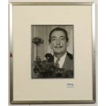 Paul Almsy (1926-2003)Salvador Dali; silver print; 29 x 22 cm.; verso stempel; 1200