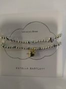 98 Estella Bartlett (Duo) Silver Plate Bracelet Set