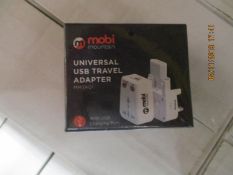 50 Universal USB Travel adaptor
