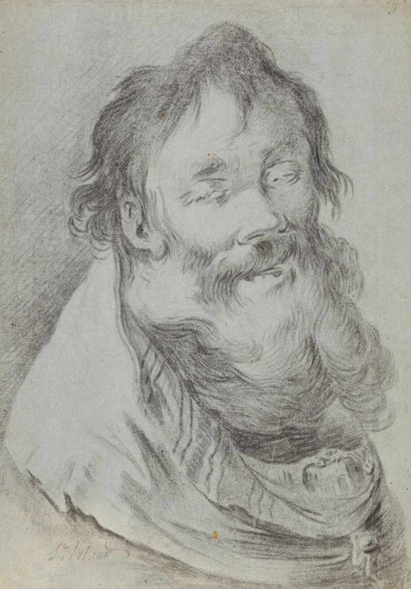 Domenichino(Domenico Zampieri, 1581-1641), oder Umkreis. Bildnis eines bärtigen Mannes,
