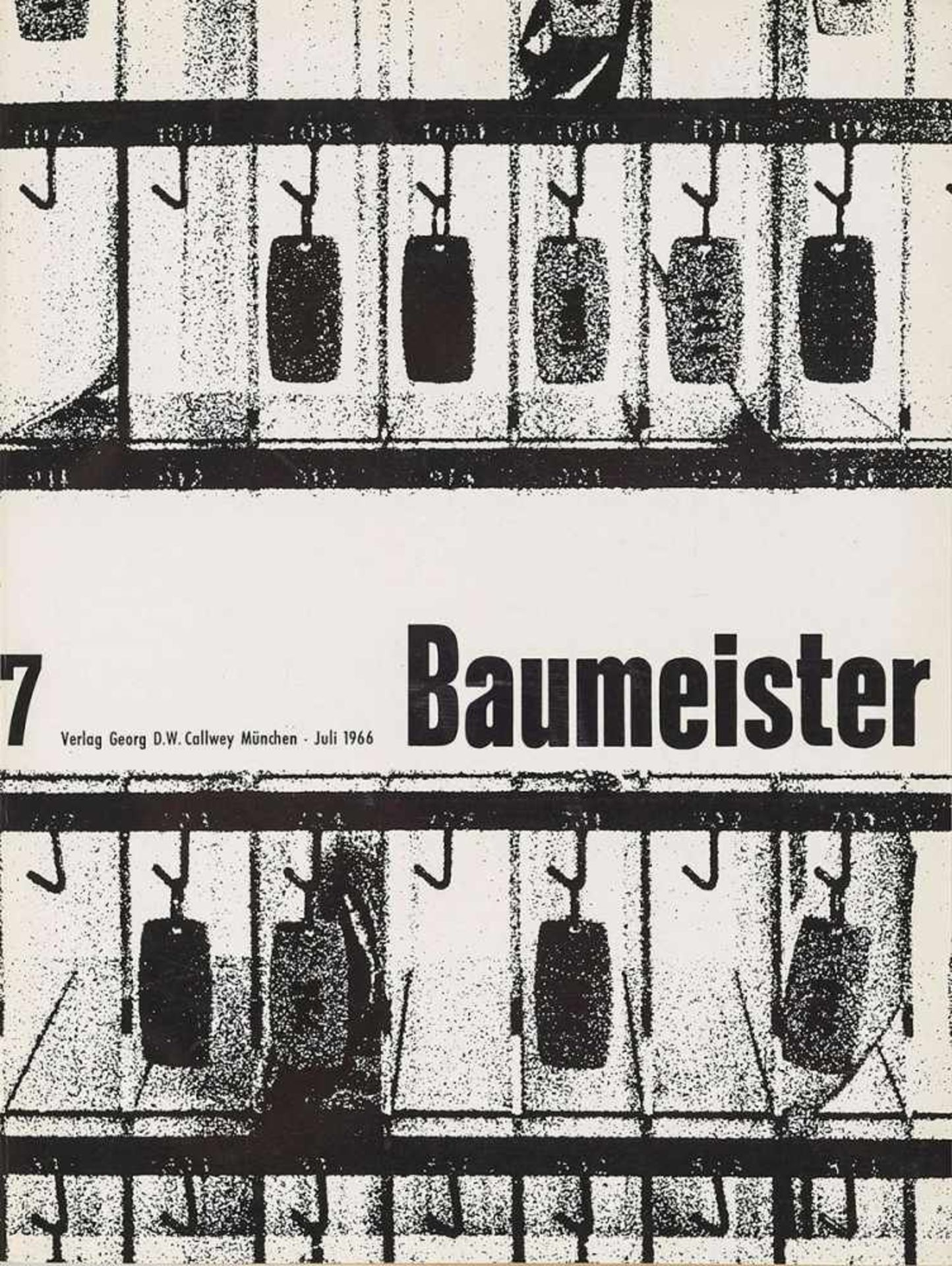 Architektur. – Zeitschrift. – Der Baumeister.20 fortlaufende Jge. in 22 Bdn. 1947-66. Mchn.