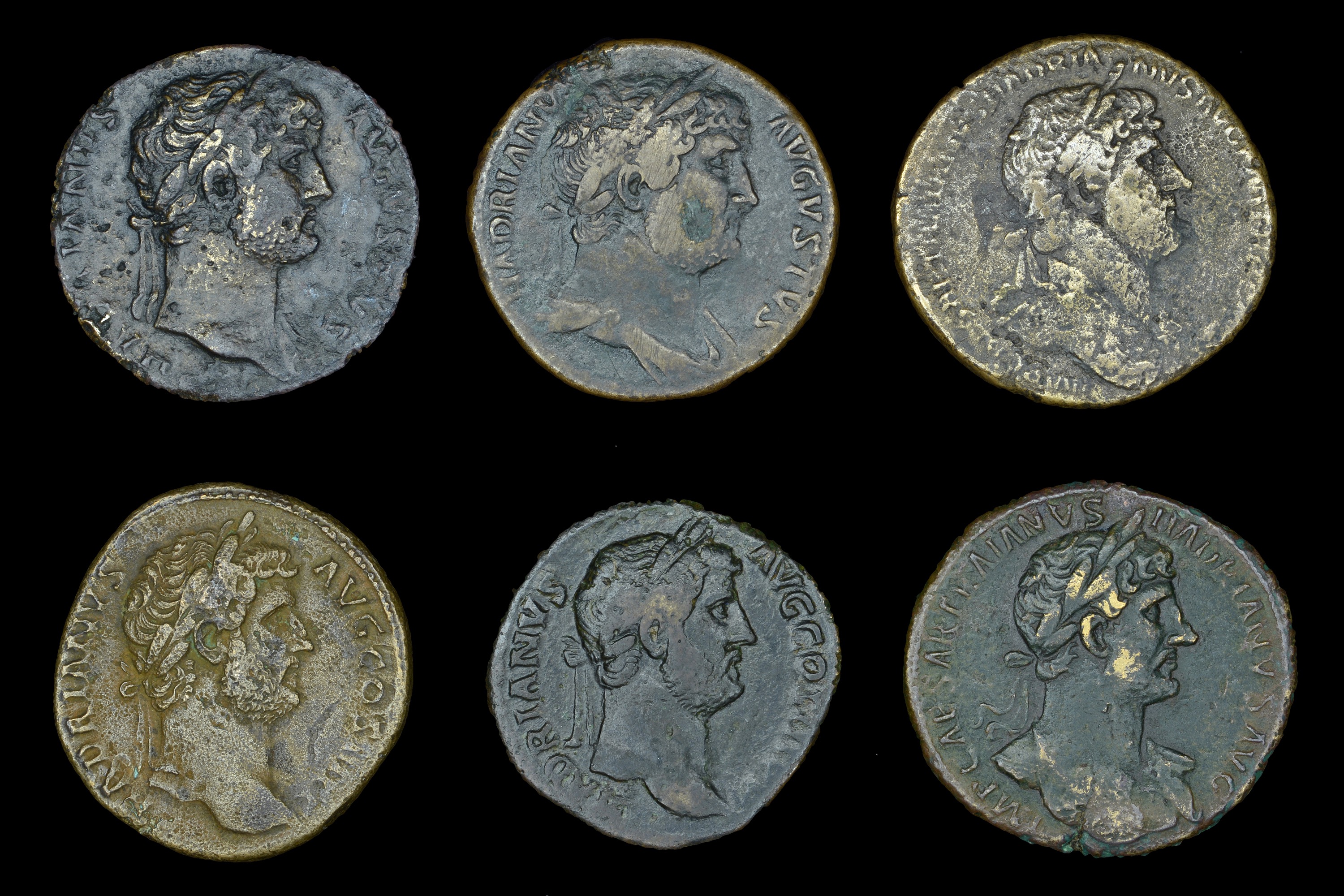 Ancient Coins from Various Properties