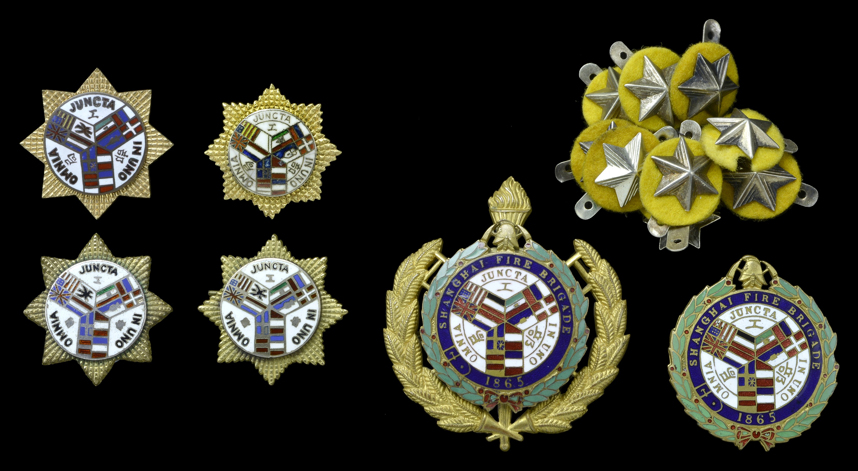 A Collection of Fire Brigade Medals