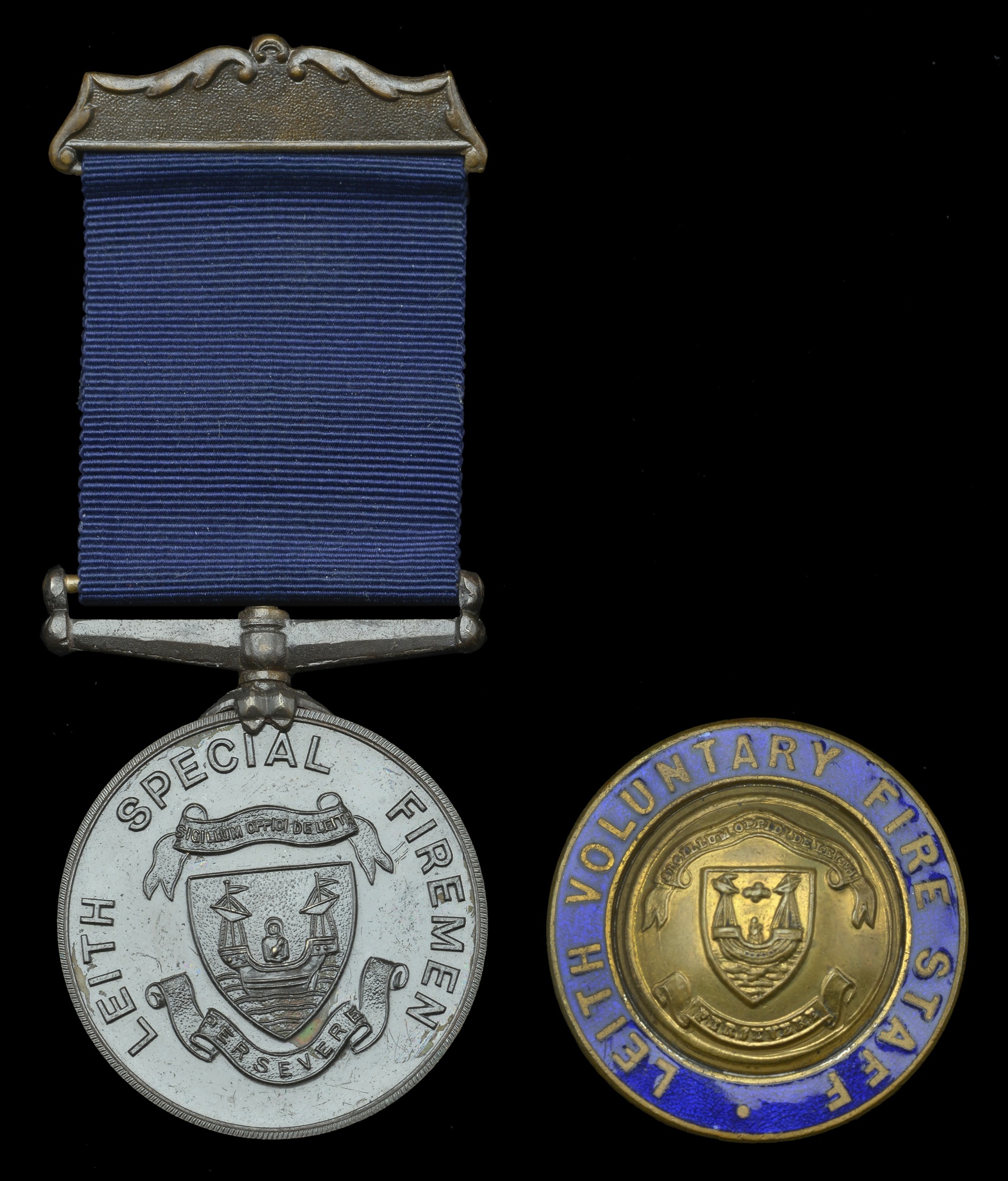 A Collection of Fire Brigade Medals