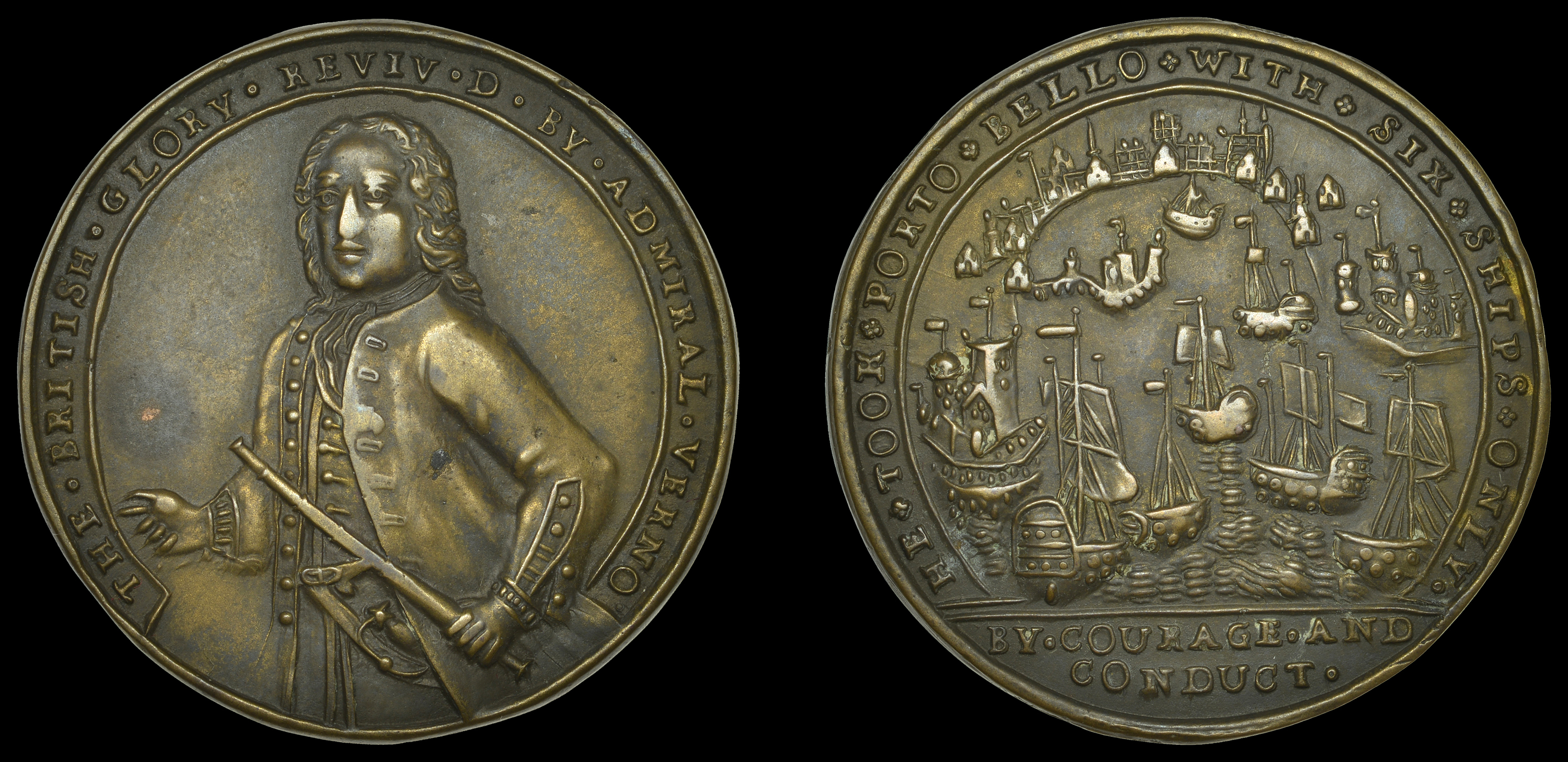 The â€˜merchant of the Islandsâ€™ Collection of Admiral Vernon Medals