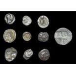 Ancient Coins from Various Properties