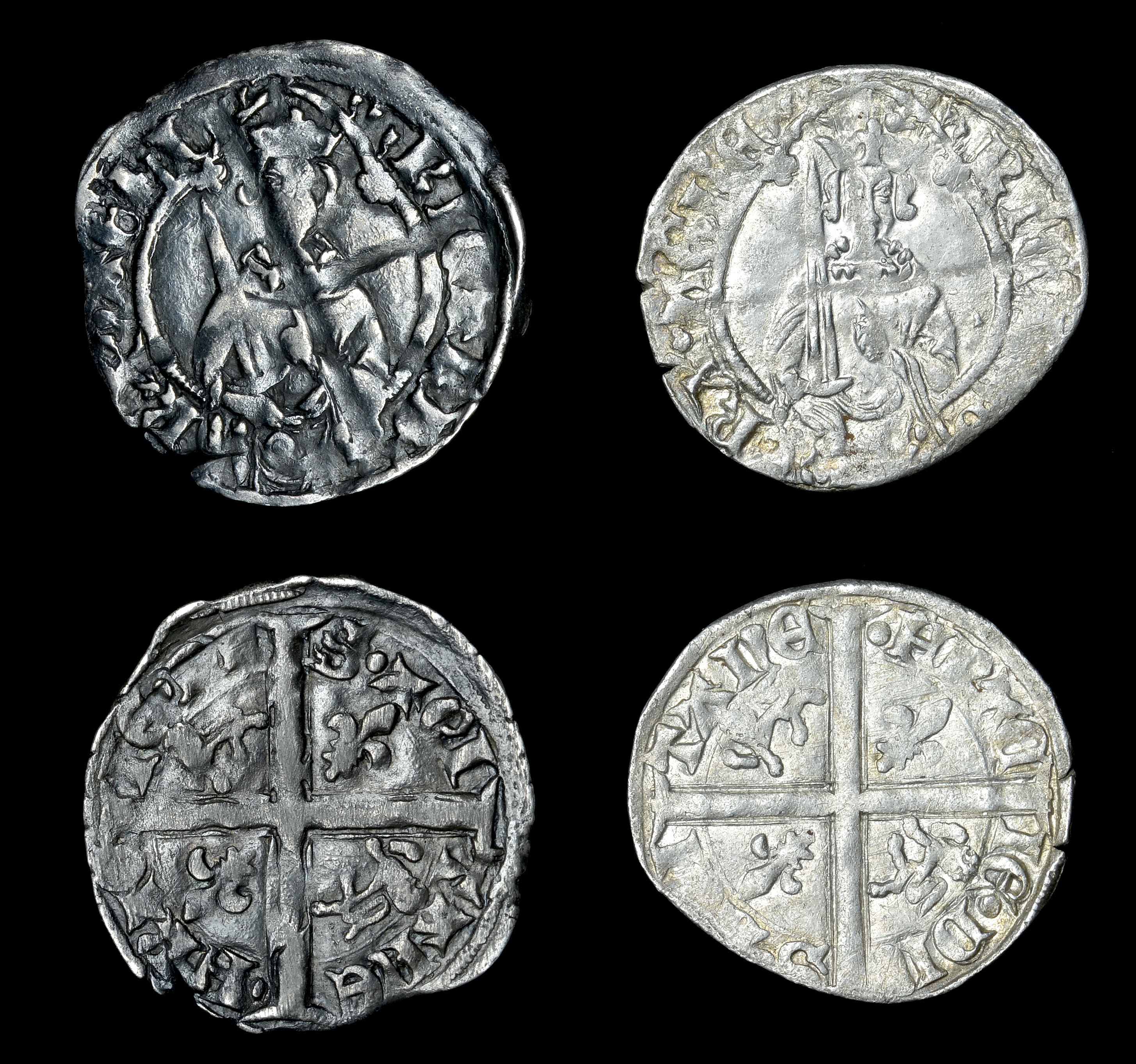 Anglo-Gallic Coins from Various Properties