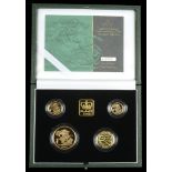 A Collection of Elizabeth II Coins and Proof Sets In Precious Metals