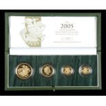 A Collection of Elizabeth II Coins and Proof Sets In Precious Metals