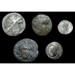 Ancient Coins from Various Properties