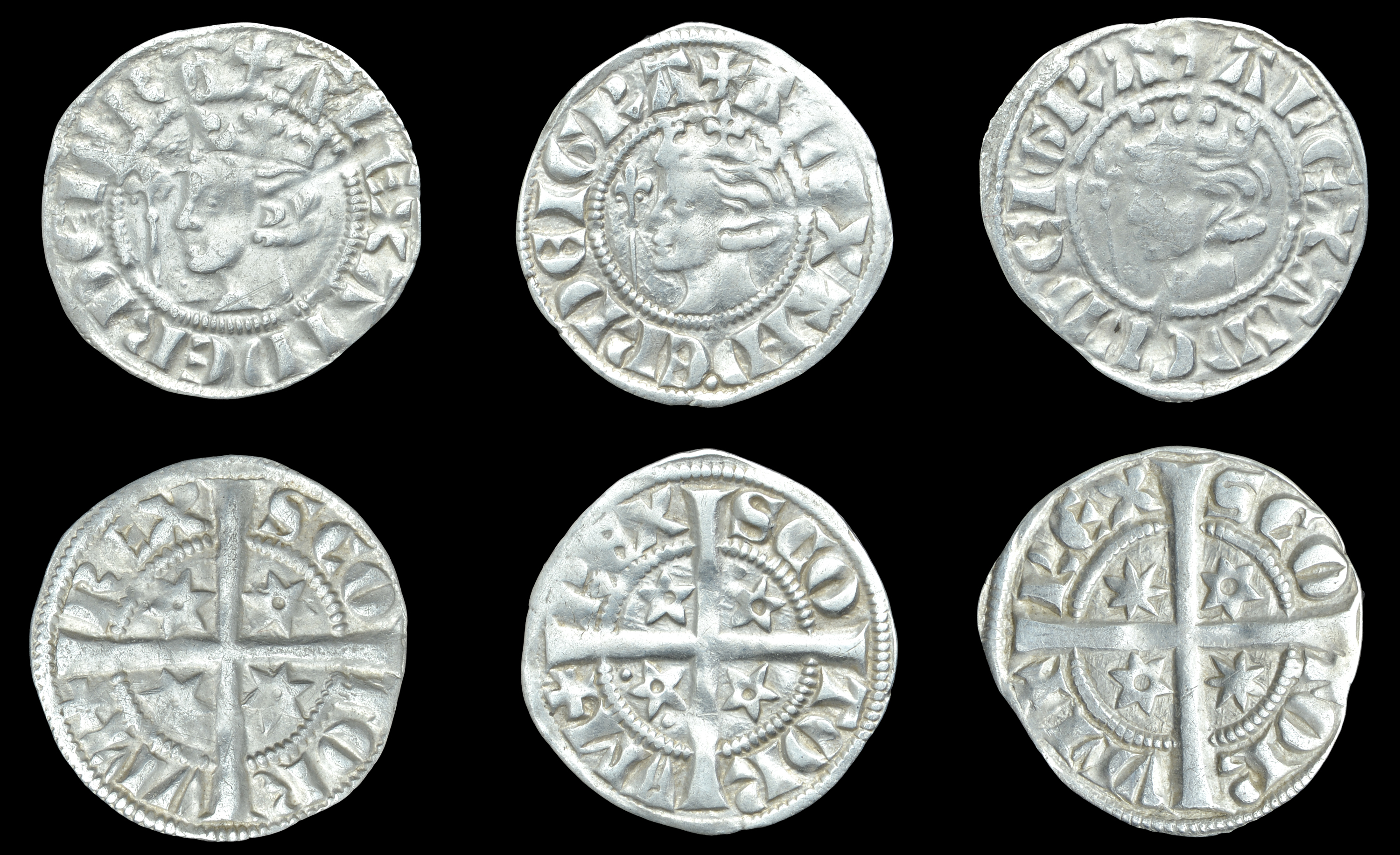 Scottish Coins from Various Properties