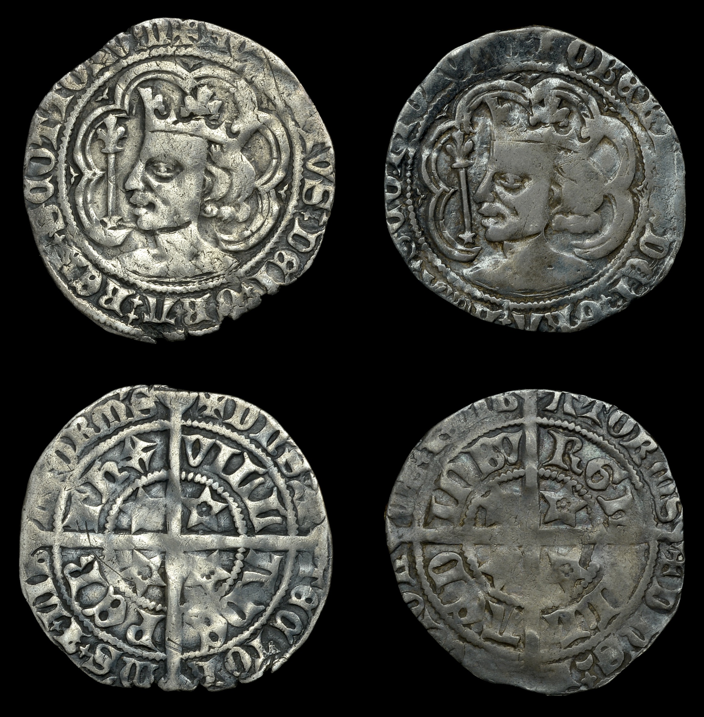 Scottish Coins from Various Properties