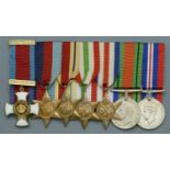 Groups and Single Decorations for Gallantry