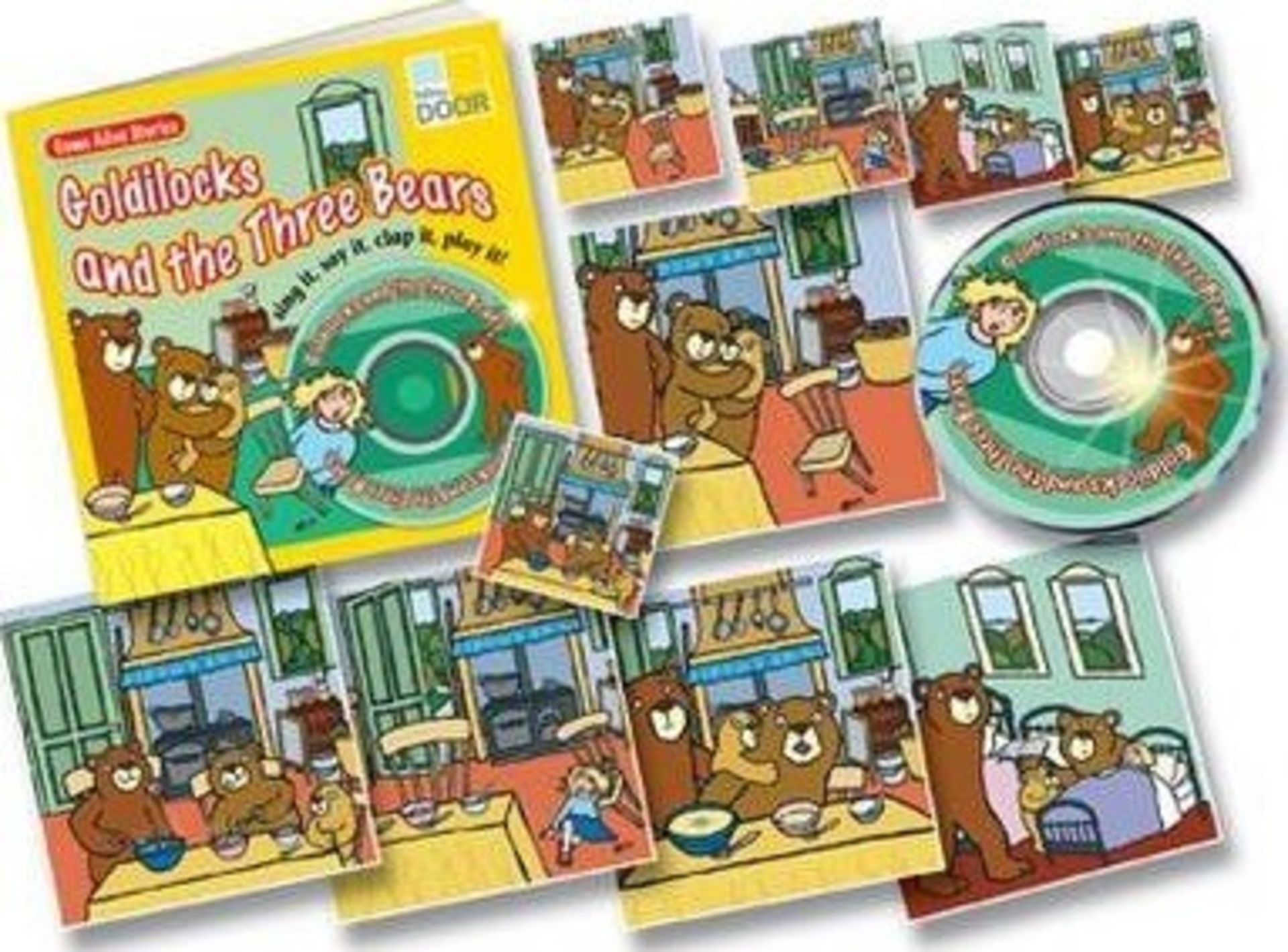 1 BRAND NEW GOLDILOCKS AND THE THREE BEARS RESOURCE PACK / RRP £25.00 (VIEWING HIGHLY RECOMMENDED)