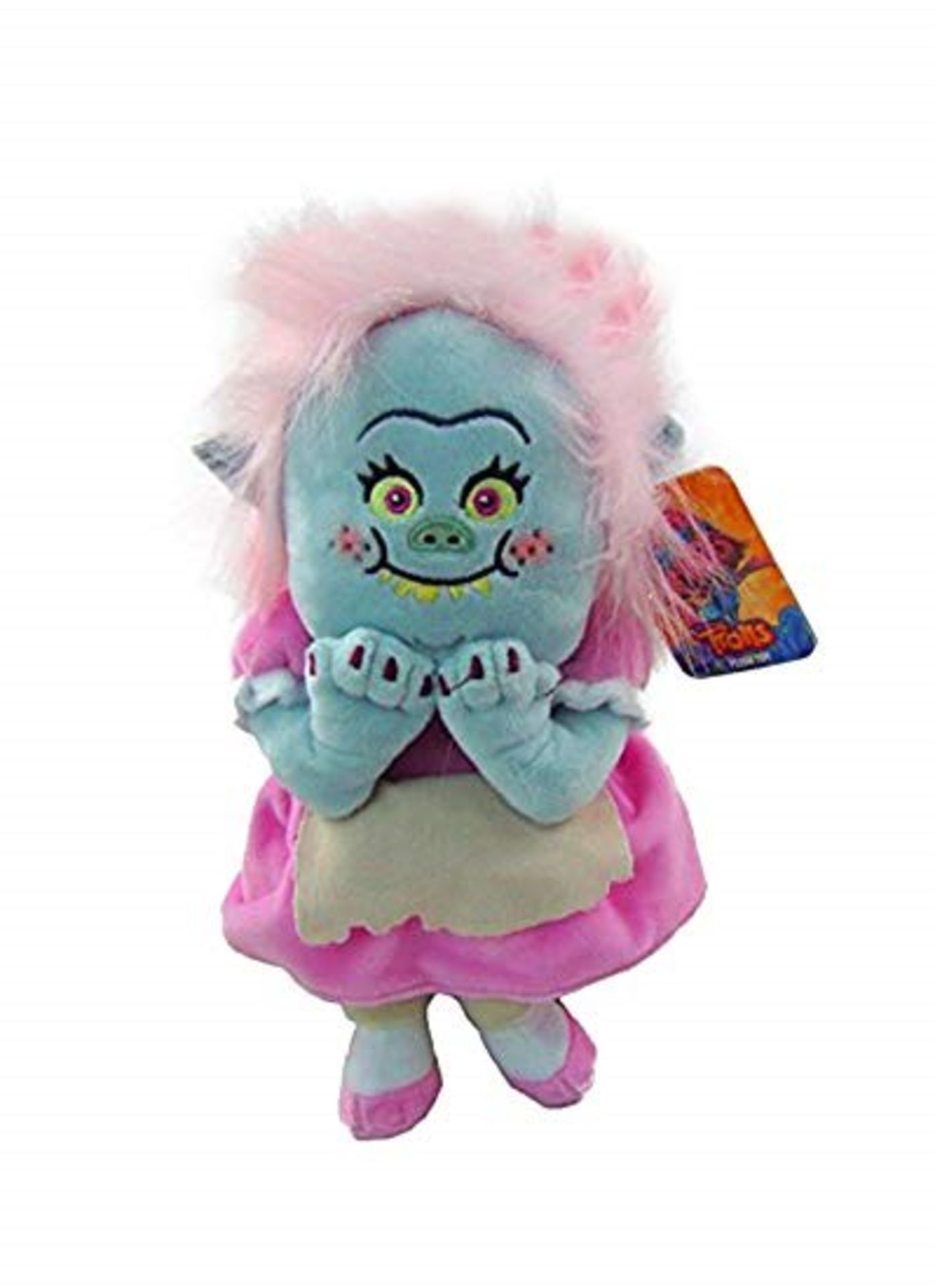 1 TROLLS PLUSH SOFT TOY APPROX 14" - BRIDGET / RRP £12.00 (VIEWING HIGHLY RECOMMENDED)