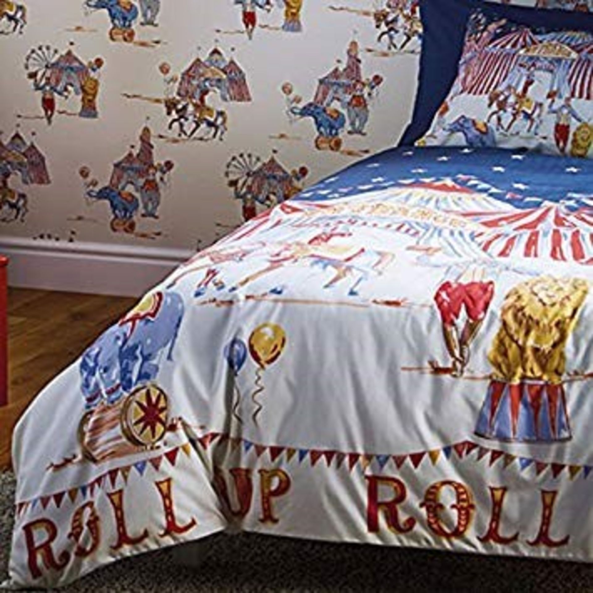 1 BRAND NEW PACKAGED ARTHOUSE CIRCUS FUN KIDS DUVET SET 4704 (VIEWING HIGHLY RECOMMENDED)