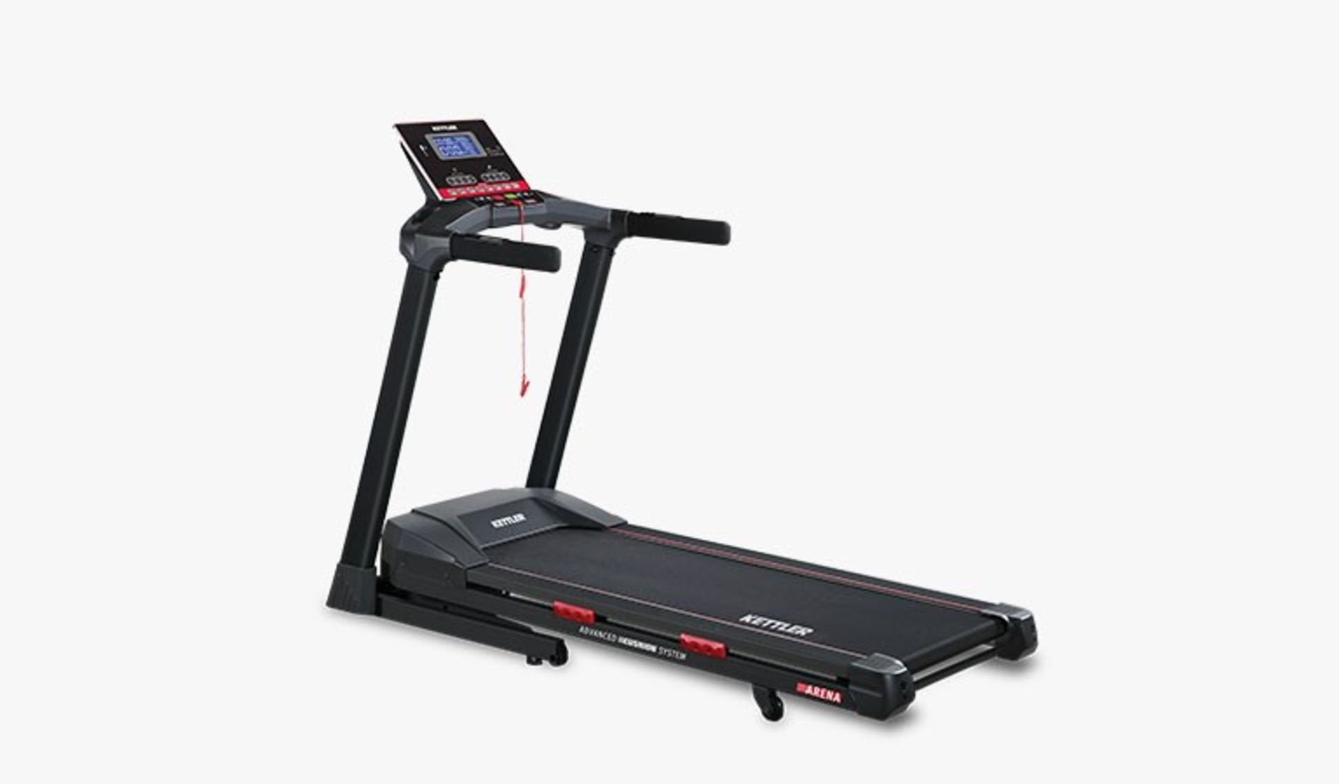 1 ASSEMBLED KETTLER ARENA TREADMILL / RRP £899.00 (VIEWING HIGHLY RECOMMENDED)