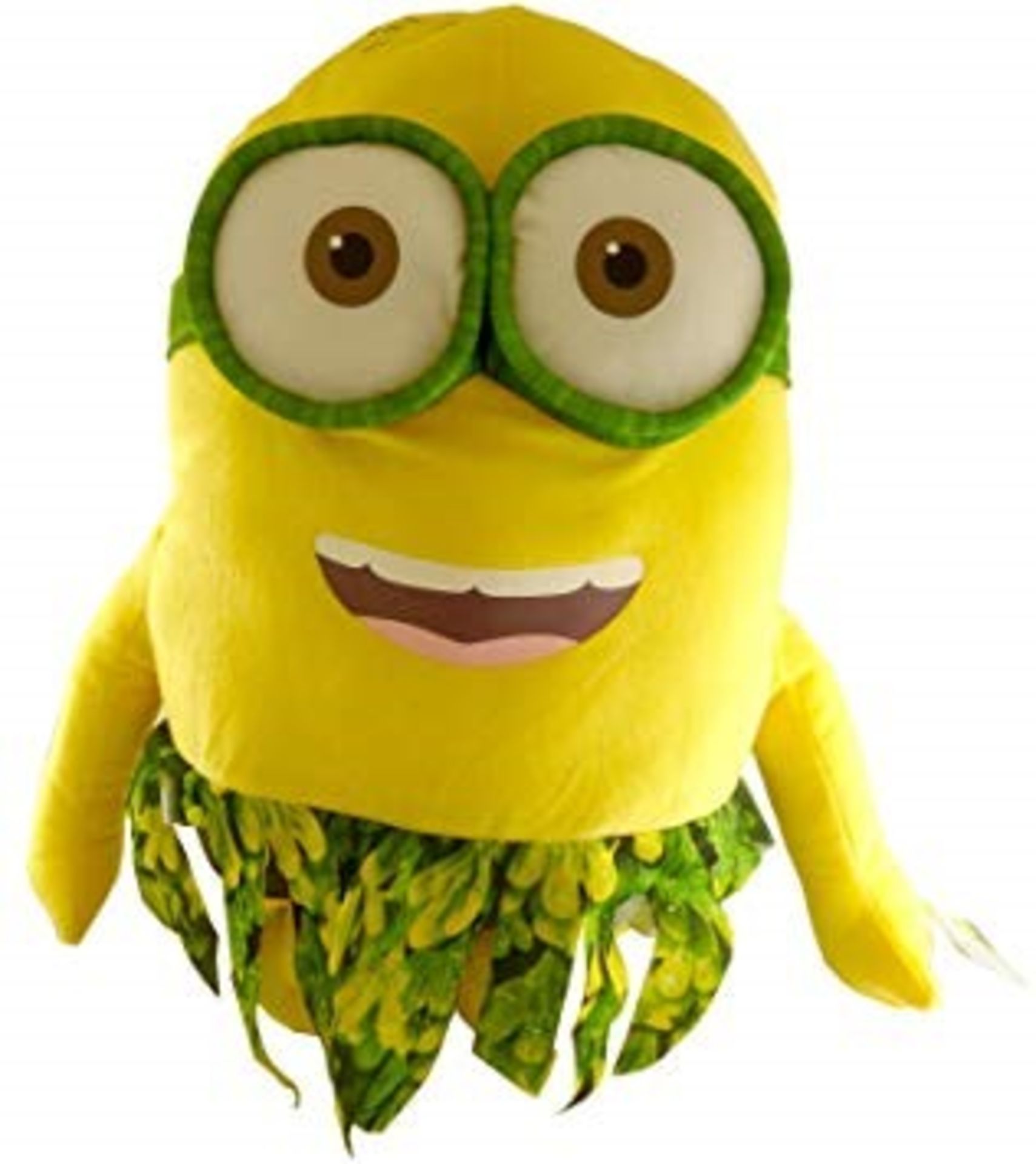 1 DESPICABLE ME 3 JUNGLE TWO EYE HULA MINION 28" SOFT TOY / RRP £17.49 (VIEWING HIGHLY RECOMMENDED)