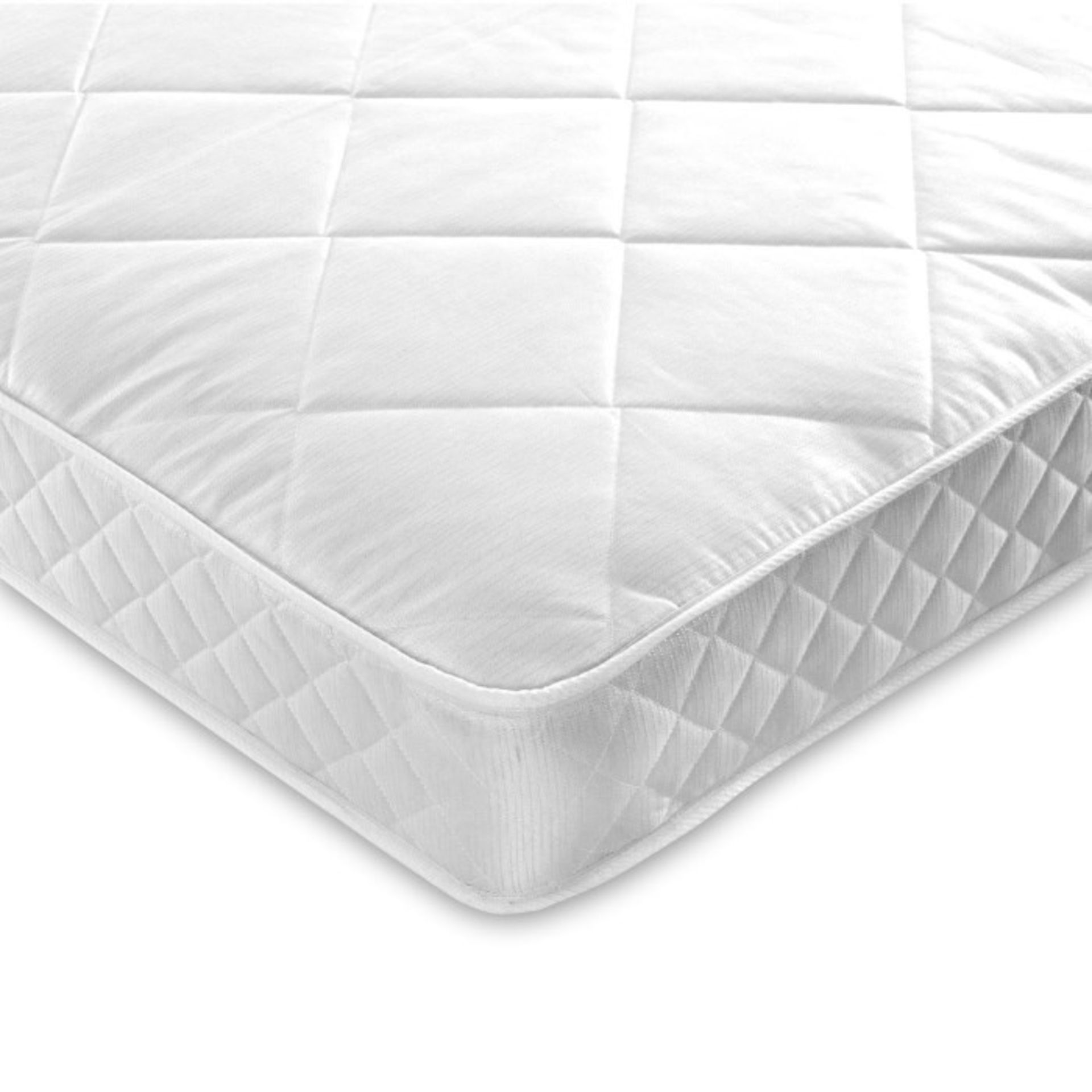 1 GRADE A 3FT SINGLE DIAMOND PLATINUM LUXURY COIL MATTRESS (VIEWING HIGHLY RECOMMENDED)