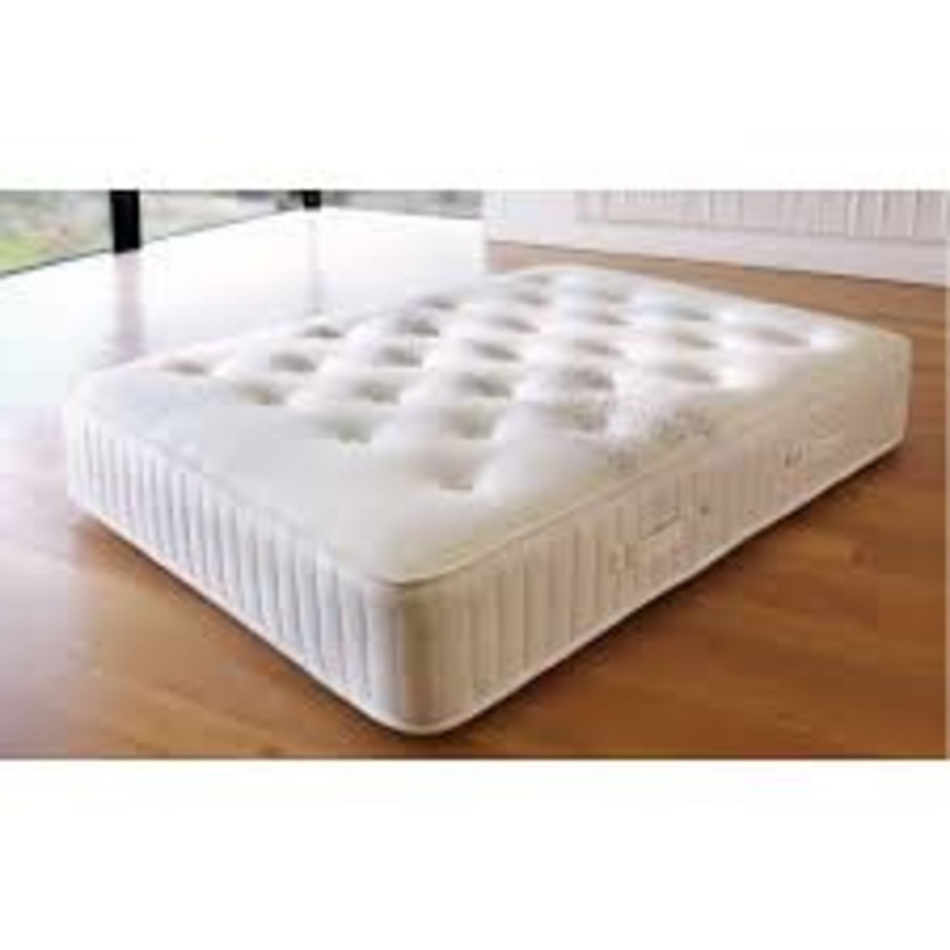 1 GRADE A BAGGED UNBRANDED LUXURY ALOE VERA POCKET SPRUNG MATTRESS / KING - 5FT / PICTURE IS JUST