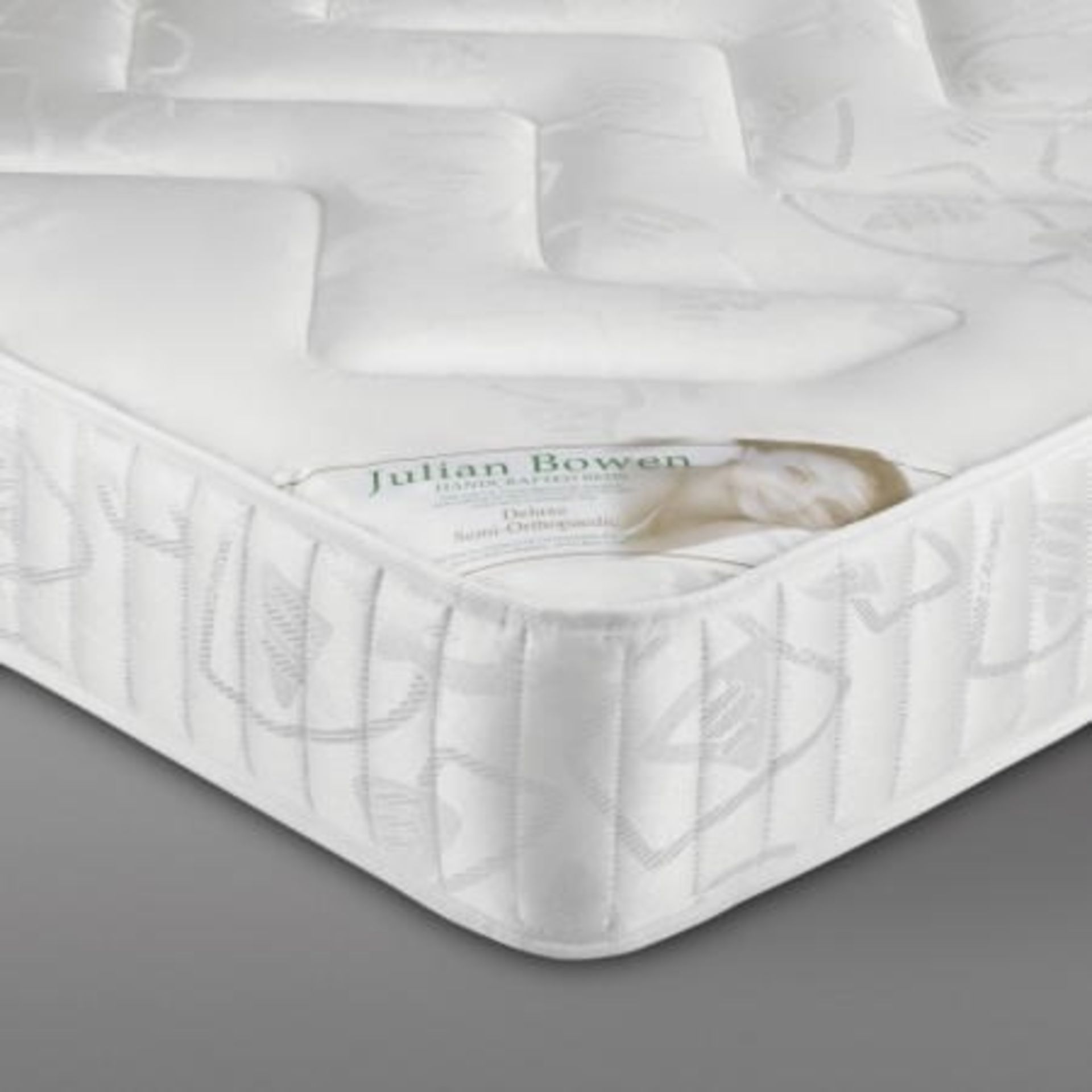 1 GRADE A BAGGED JULIAN BOWEN DELUXE SEMI-ORTHO MATTRESS / DOUBLE - 4.6FT (VIEWING HIGHLY