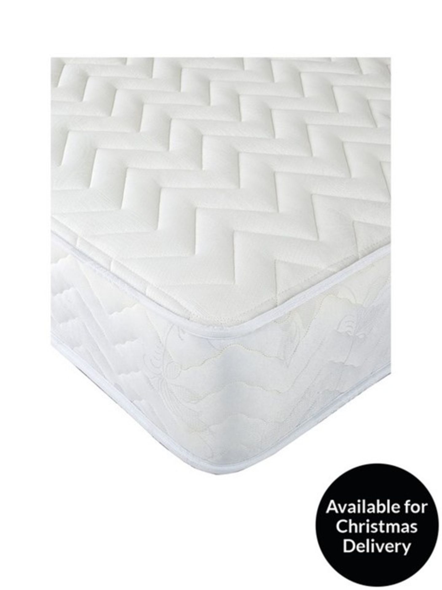 1 GRADE A 4FT6 DOUBLE HUSH FROM AIRSPRUNG, ASTBURY DEEP FILLED MEMORY FOAM MATTRESS - MEDIUM FIRM NO