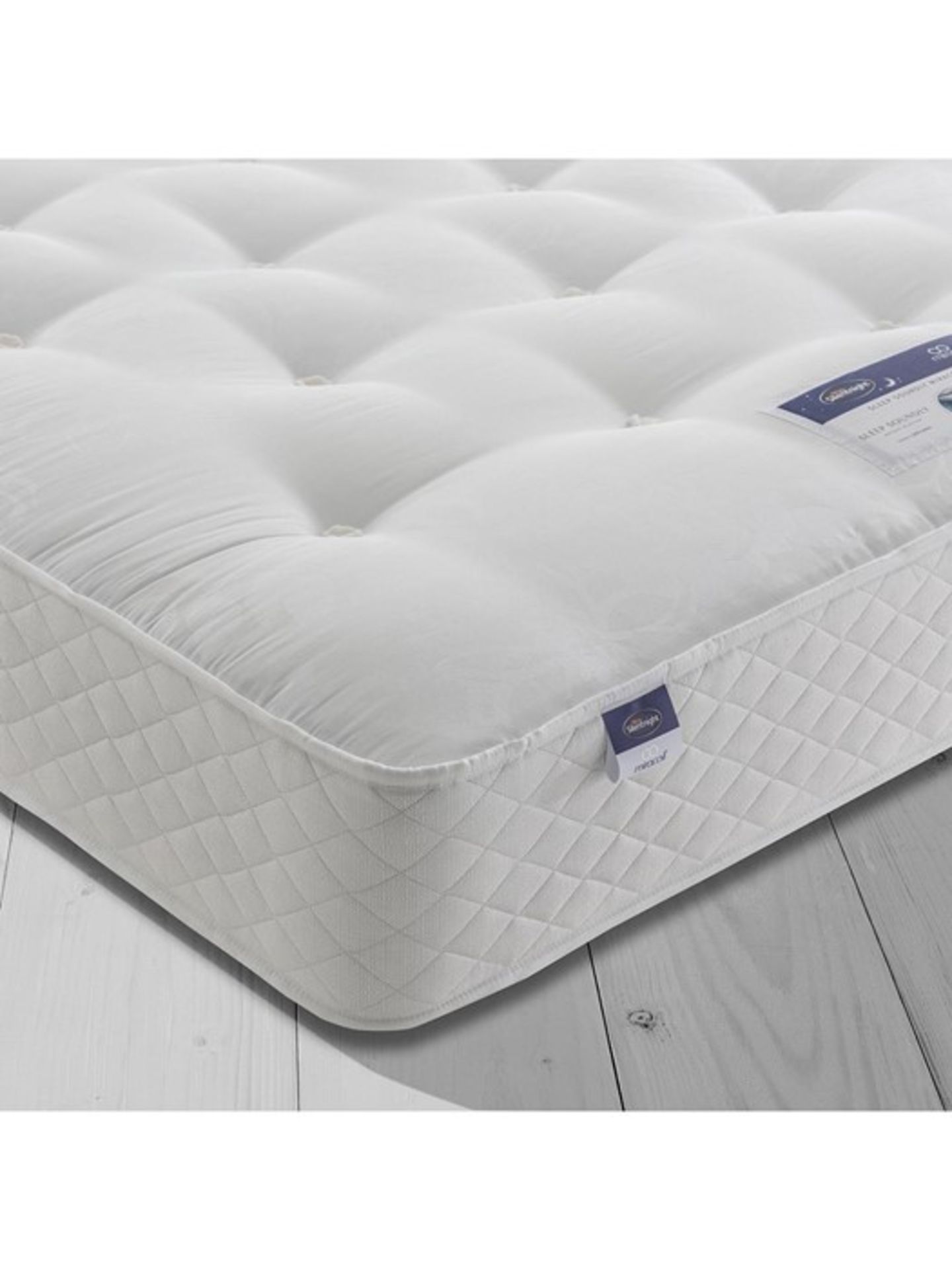 1 GRADE A SILENTNIGHT MIRACOIL ORTHO MATTRESS / KING - 5FT (VIEWING HIGHLY RECOMMENDED)