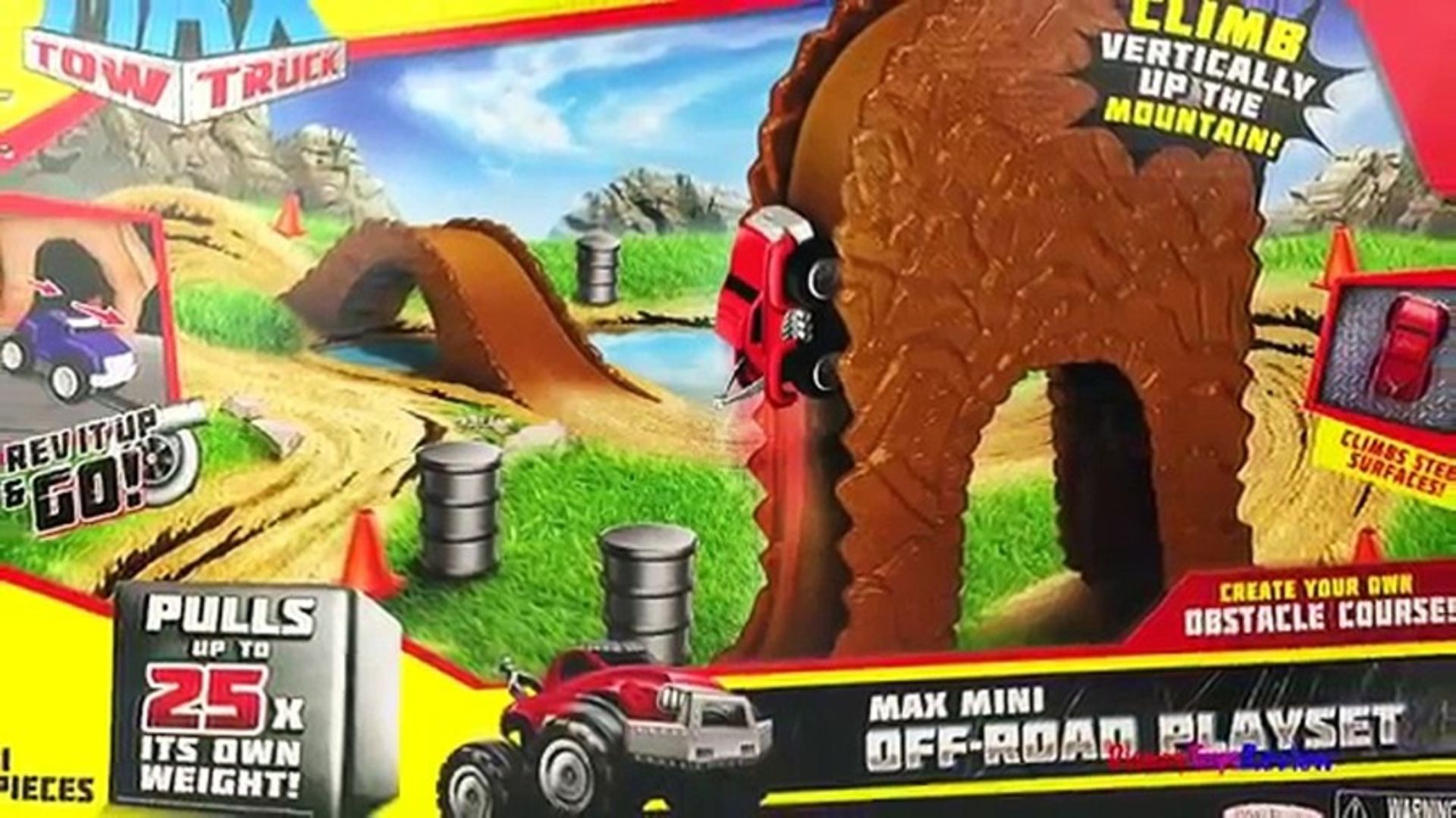 1 BRAND NEW BOXED MAX MINI OFF-ROAD PLAYSET / RRP £49.25 (VIEWING HIGHLY RECOMMENDED)