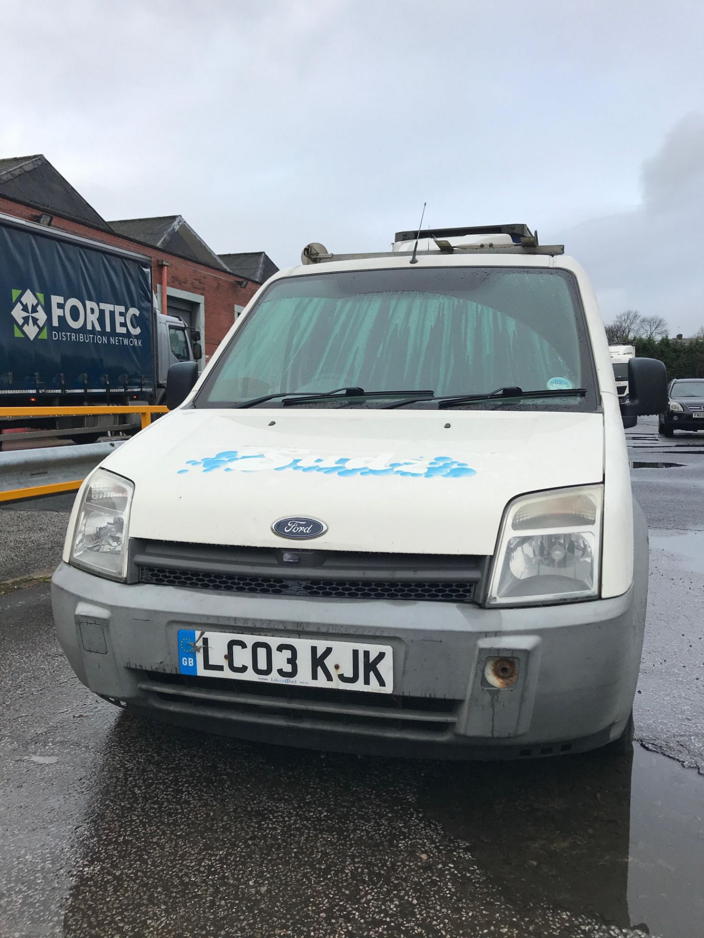 1 FORD TRANSIT T200 TDDI SWB CONNECT PANEL VAN, DIESEL, 1753CC, JULY 2003, REG: LC03 KJK, IN WHITE - Image 4 of 8