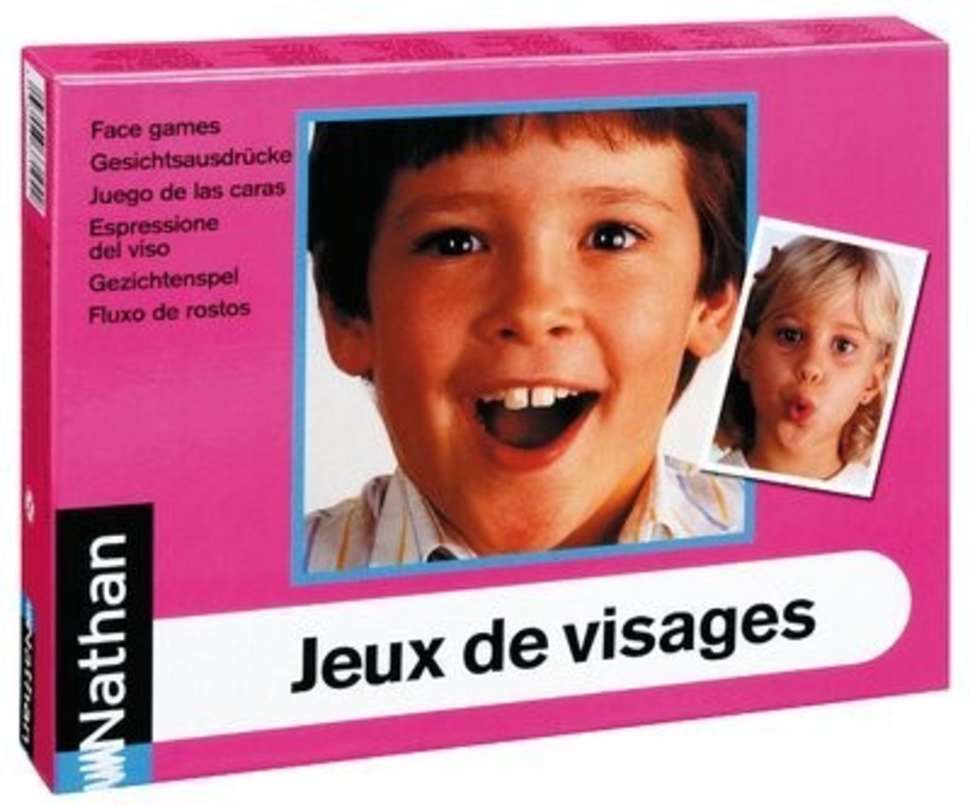 1 BRAND NEW BOXED NATHAN JEUX DE VISAGES FACES GAME / RRP £11.89 (VIEWING HIGHLY RECOMMENDED)