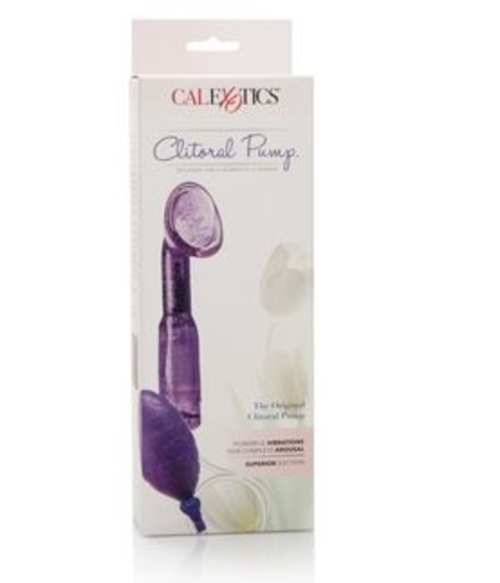 1 AS NEW BOXED CALEXTICS CLITORAL PUMP IN PURPLE RRP £ 25.99 (CONFIDENTIAL DELIVERY AVAILABLE)