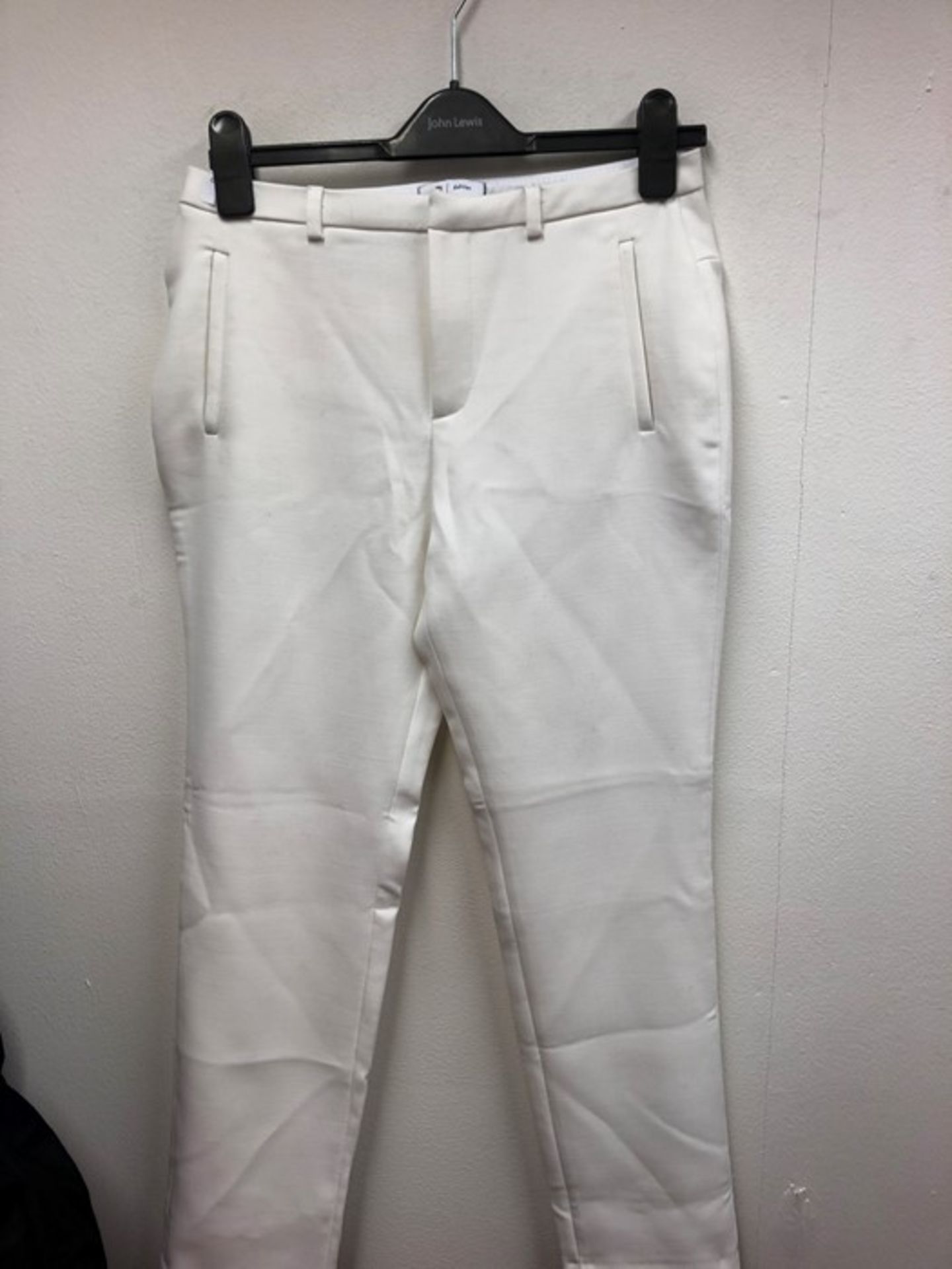 1 AS NEW LA REDOUTE WHITE PANTS SIZE 8 (VIEWING HIGHLY RECOMMENDED)